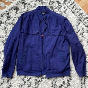 Fila purple zip up jacket with lots of pockets